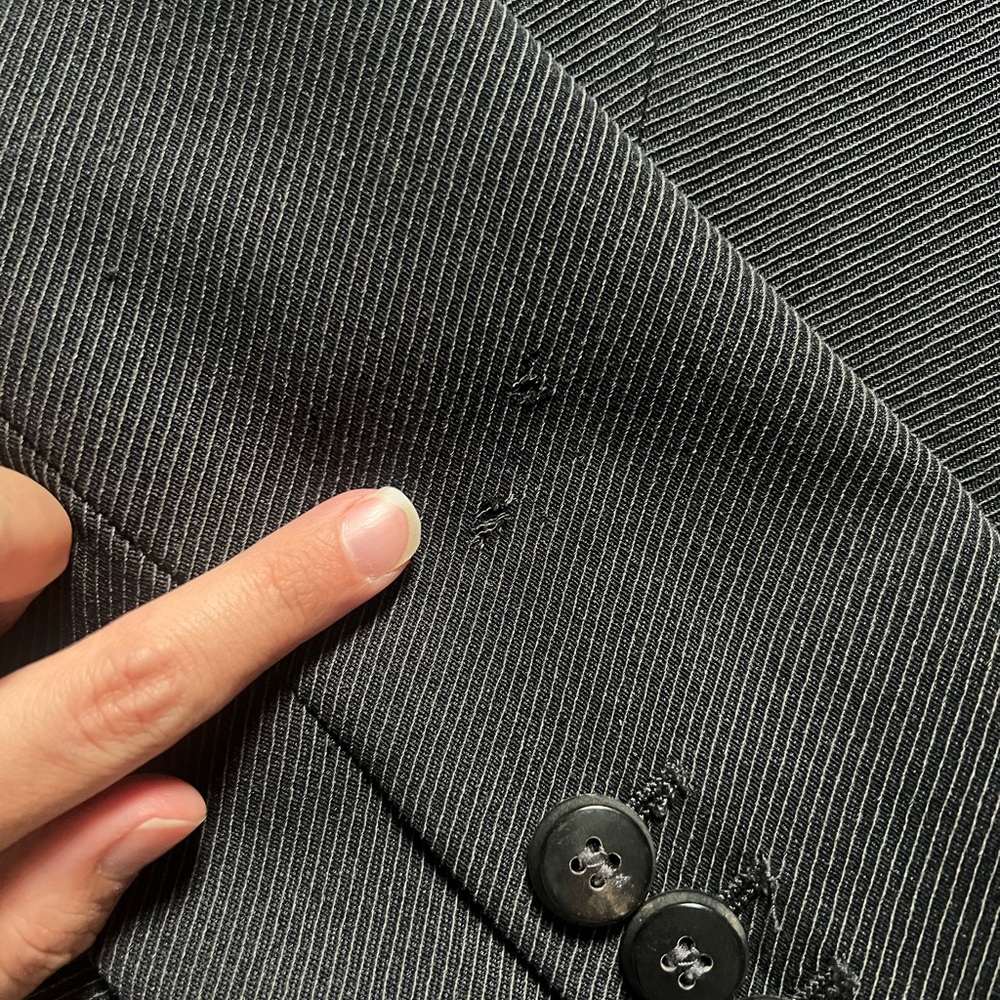 Armani Collezioni Vintage Y2K Fitted Blazer - Office Siren Corpcore Boardroom - Picture 12 of 15